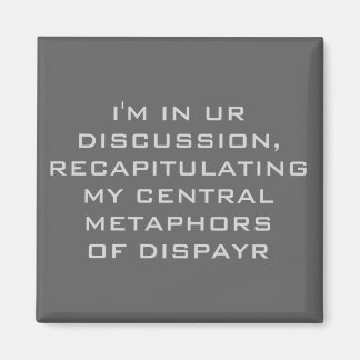 私は私の議論に参加している マグネット