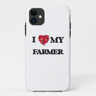私は私の農家を愛します iPhone 11 ケース