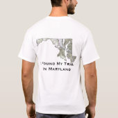 私は私の道を見つけました Tシャツ (裏面)