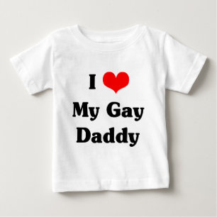 私は私の陽気なお父さんを愛します ベビーTシャツ