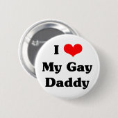 私は私の陽気なお父さんを愛します 缶バッジ (正面&裏面)