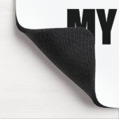 私は私の陽気なパパを愛します マウスパッド (コーナー)