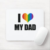 私は私の陽気なパパを愛します マウスパッド (マウス)