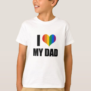 私は私の陽気なパパを愛します Tシャツ