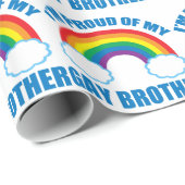 私は私の陽気な兄弟LGBTの姉妹の誇りを持ったです ラッピングペーパー (ロールコーナー)