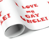 私は私の陽気な叔父さんを愛します ラッピングペーパー (ロールコーナー)