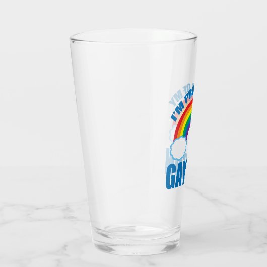 私は私の陽気な息子の誇りを持ったです タンブラーグラス (右)