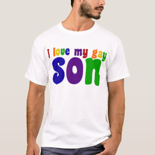私は私の陽気な息子を愛します Tシャツ