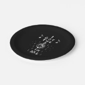 私は私の音楽をパーティーのプレート得ました ペーパープレート (アングル)