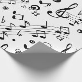 私は私の音楽を持っています ラッピングペーパー (角)