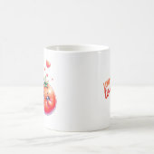 私は私の頭のトマトからあなたを愛している コーヒーマグカップ (中央)