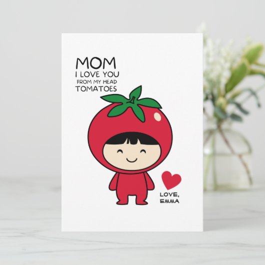 私は私の頭のトマトからあなたを愛している シーズンカード (スタンド正面)