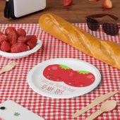 私は私の頭のトマトからあなたを愛している ペーパープレート