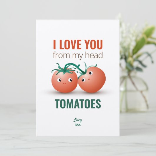 私は私の頭のトマトからあなたを愛している 招待状 (スタンド正面)