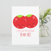 私は私の頭のトマトからあなたを愛している 招待状 (スタンド正面)