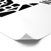 私は私の顔が何をするか責任がない ポスター (角)