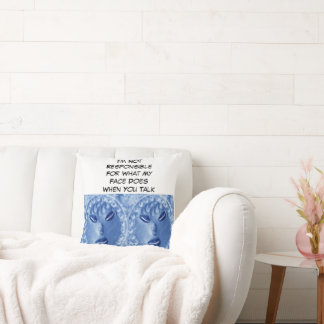 私は私の顔が クッション