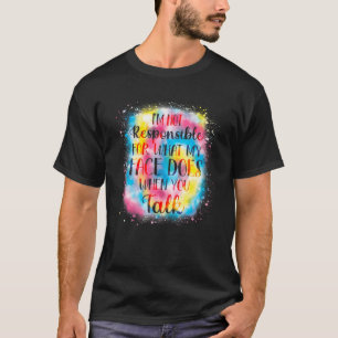 私は私の顔が Tシャツ