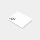 私は私の髭があるコリーを愛します ポストイット (アングル)