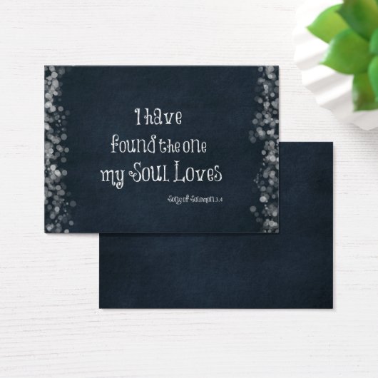 私は私の魂が聖書の聖句を愛しているのを見つけた (デスク)