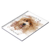 私は私の黄金のドードルを愛する ノートブック (左側)