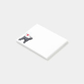 私は私の黒くロシアのなテリアを愛します ポストイット (アングル)