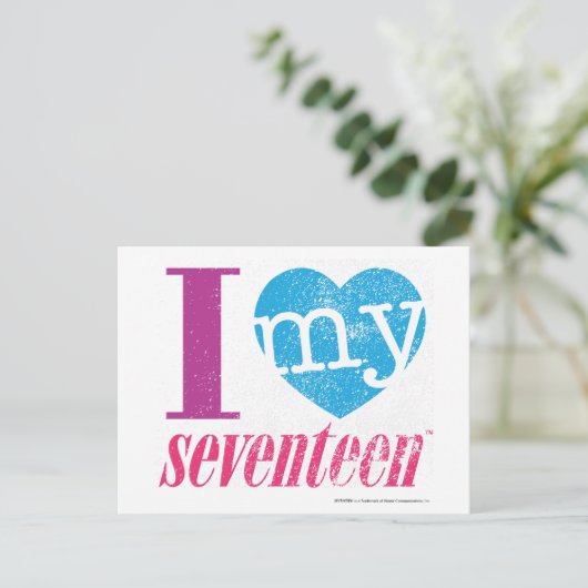 私は私の17アクアが大好き ポストカード (スタンド正面)