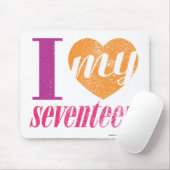 私は私の17オレンジを愛します マウスパッド (マウス)