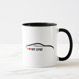 私は私の370Zを愛します マグカップ