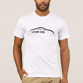 私は私の370Zを愛します Tシャツ