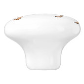 私は私の（犬）ドーベルマン・ピンシェル セラミックノブ (側面)