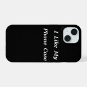 私は私の iPhone 15ケース (裏面横)