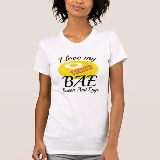 私は私のBAEを愛している Tシャツ (正面)