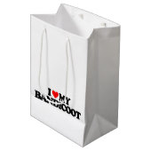 私は私のBANDICOOTを愛します ミディアムペーパーバッグ (正面アングル)