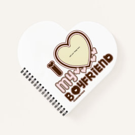 私は私のBFとGFピンクが大好き ノートブック