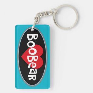 私は私のBOOBEARを愛します キーホルダー