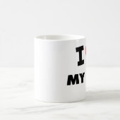 私は私のCeoを愛します コーヒーマグカップ (中央)