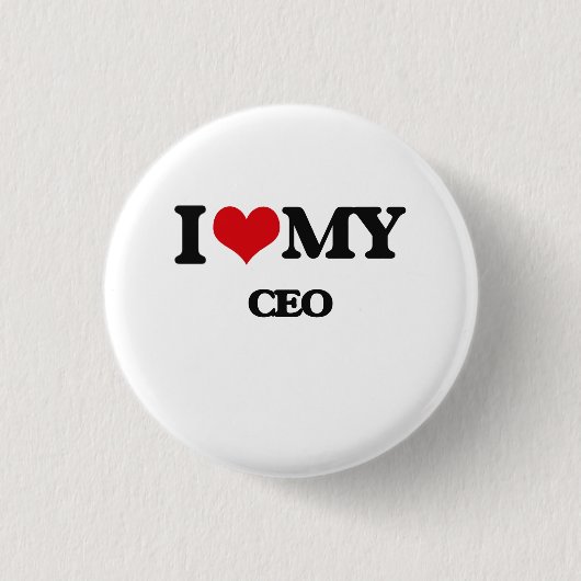 私は私のCeoを愛します 缶バッジ (正面)