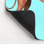 私は私のCirneco dell'Etnaが大好き マウスパッド (コーナー)