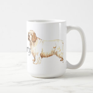 私は私のClumberスパニエル犬を愛します コーヒーマグカップ