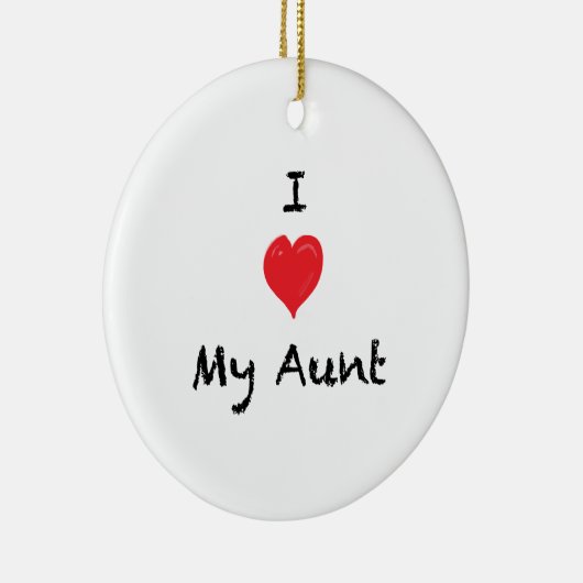 私は私のCustom 2叔母さんの味方された写真のオーナメントを愛します セラミックオーナメント (右)