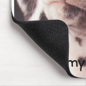 私は私のdalmationを愛します マウスパッド (コーナー)