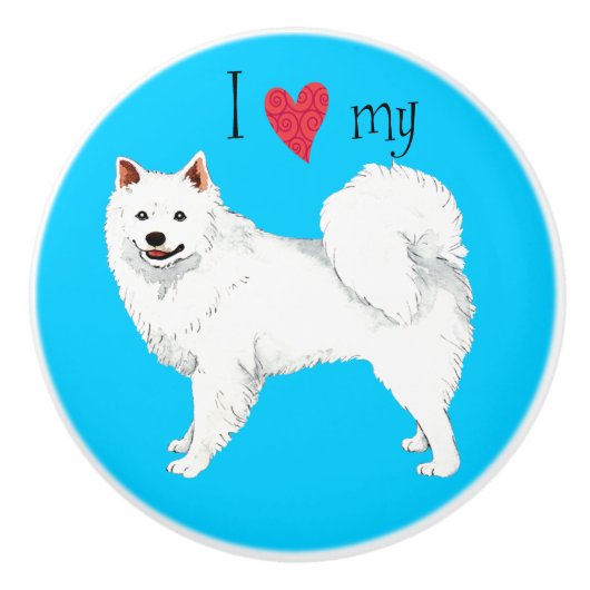 私は私のEskieを愛している セラミックノブ (正面)