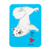 私は私のEskieを愛している マグネット (縦)