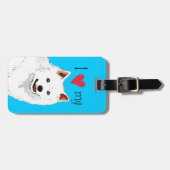 私は私のEskieを愛します ラゲッジタグ (正面横)