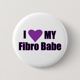 私は私のFibro可愛い人を愛します 缶バッジ