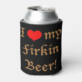 私は私のFirkinビールを愛します! クーラーボックス 缶クーラー