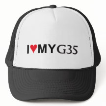 私は私のG35野球帽を愛します