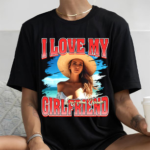 私は私のGFカスタムのブートレッグのバレンタインラップの日 トライブレンドTシャツ