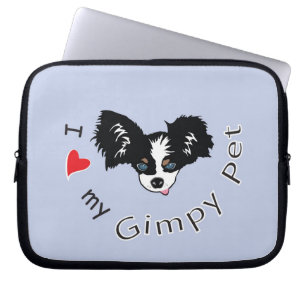 私は私のGimpyペットを愛します ラップトップスリーブ